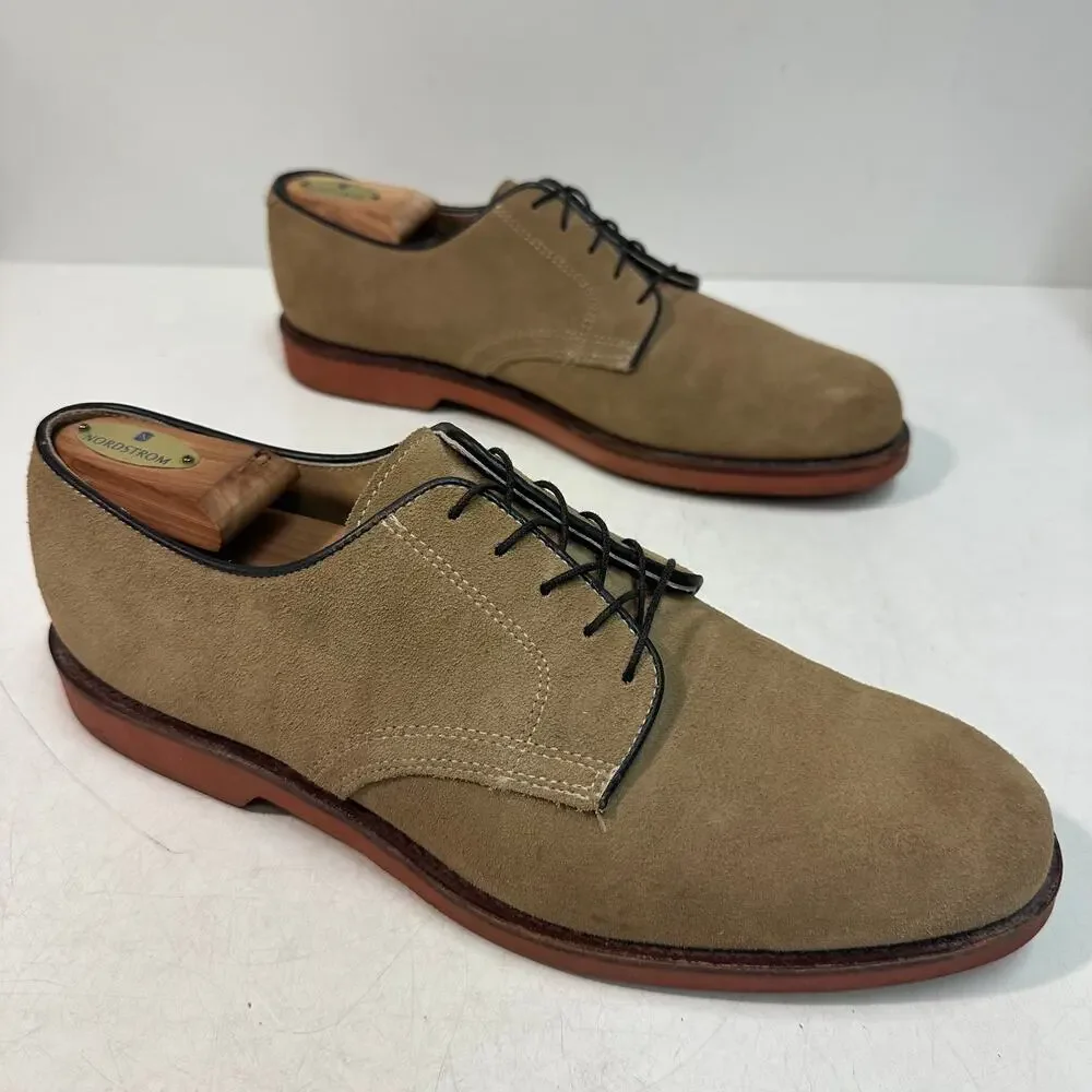 VERY GOOD Rancourt & Co. x Cole Haan Suede Bucks Plain Toe Bluchers USA 11 D